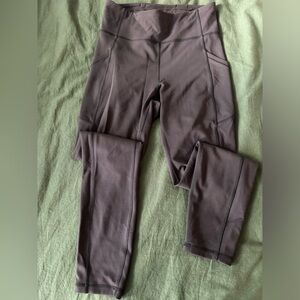 Lululemon black yoga gym stretchy leggings